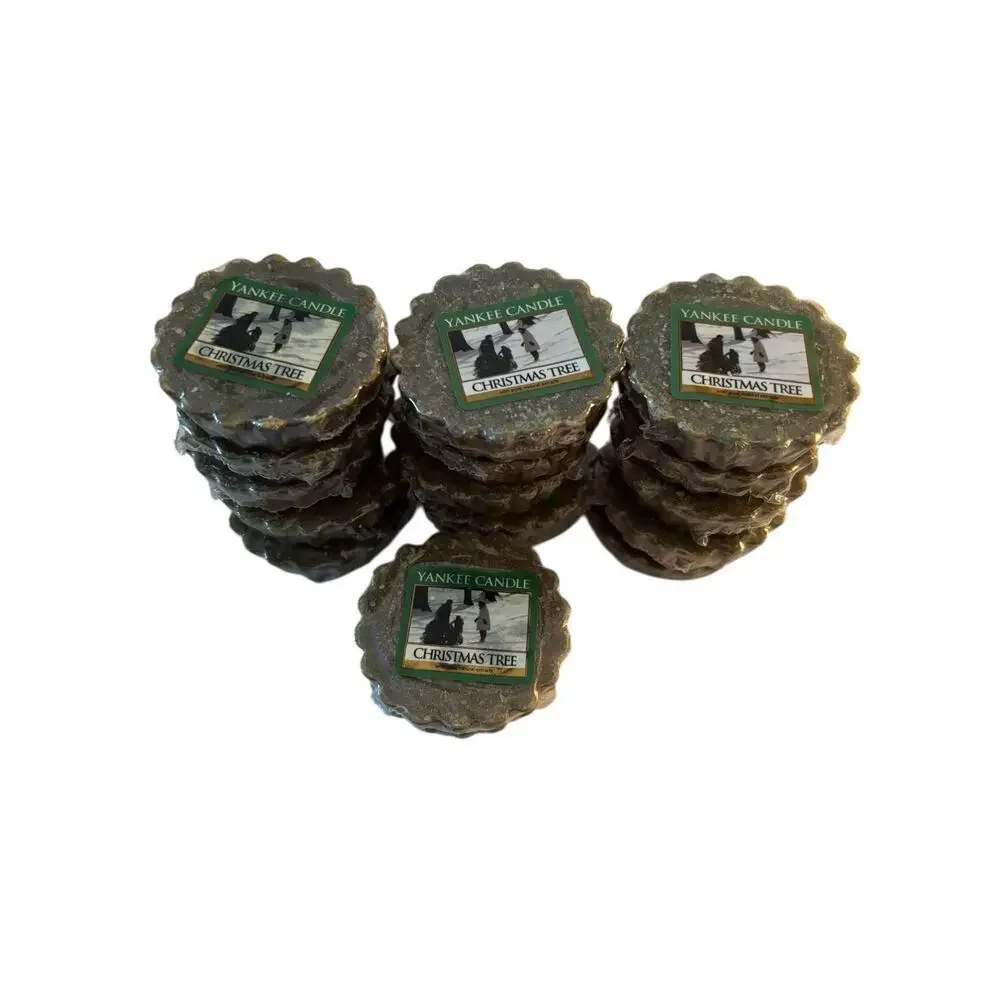 Christmas Tree Yankee Candle Retired Wax Tart Melts Rare Lot Of 17